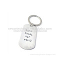 Custom Logos metal Key Chains and dog tags